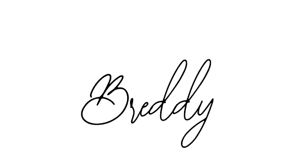 How to make Breddy signature? Bearetta-2O07w is a professional autograph style. Create handwritten signature for Breddy name. Breddy signature style 12 images and pictures png