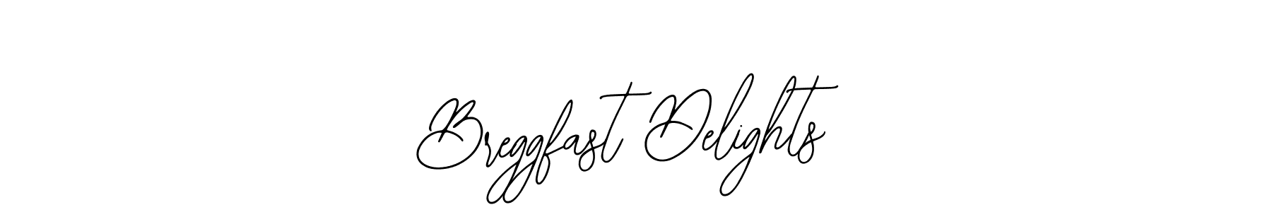 Also we have Breggfast Delights name is the best signature style. Create professional handwritten signature collection using Bearetta-2O07w autograph style. Breggfast Delights signature style 12 images and pictures png