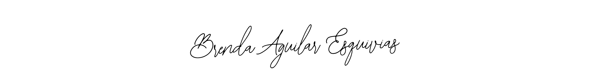 Also You can easily find your signature by using the search form. We will create Brenda Aguilar Esquivias name handwritten signature images for you free of cost using Bearetta-2O07w sign style. Brenda Aguilar Esquivias signature style 12 images and pictures png