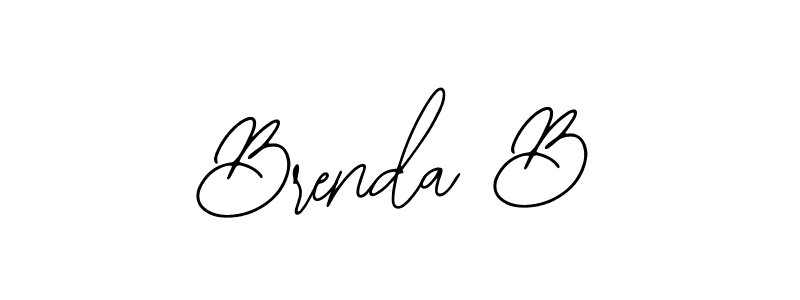 You can use this online signature creator to create a handwritten signature for the name Brenda B. This is the best online autograph maker. Brenda B signature style 12 images and pictures png