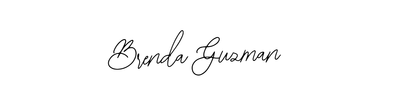 Use a signature maker to create a handwritten signature online. With this signature software, you can design (Bearetta-2O07w) your own signature for name Brenda Guzman. Brenda Guzman signature style 12 images and pictures png