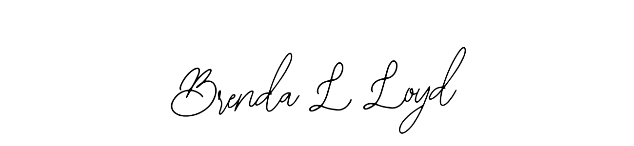 Brenda L Loyd stylish signature style. Best Handwritten Sign (Bearetta-2O07w) for my name. Handwritten Signature Collection Ideas for my name Brenda L Loyd. Brenda L Loyd signature style 12 images and pictures png