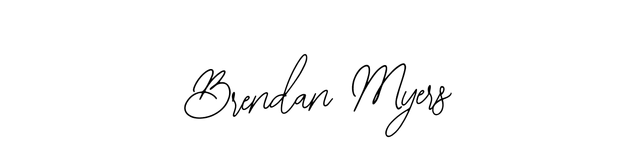 Make a beautiful signature design for name Brendan Myers. With this signature (Bearetta-2O07w) style, you can create a handwritten signature for free. Brendan Myers signature style 12 images and pictures png