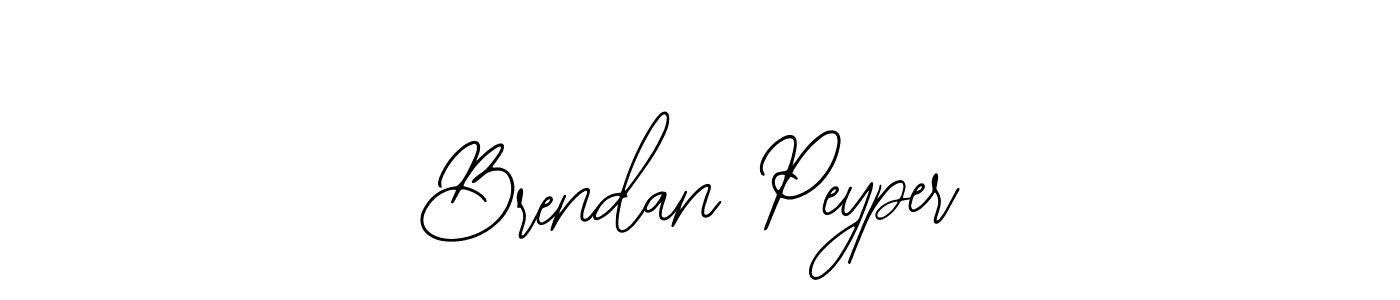 How to Draw Brendan Peyper signature style? Bearetta-2O07w is a latest design signature styles for name Brendan Peyper. Brendan Peyper signature style 12 images and pictures png