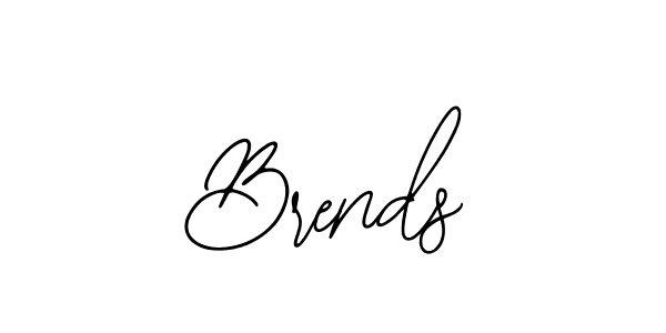 Brends stylish signature style. Best Handwritten Sign (Bearetta-2O07w) for my name. Handwritten Signature Collection Ideas for my name Brends. Brends signature style 12 images and pictures png