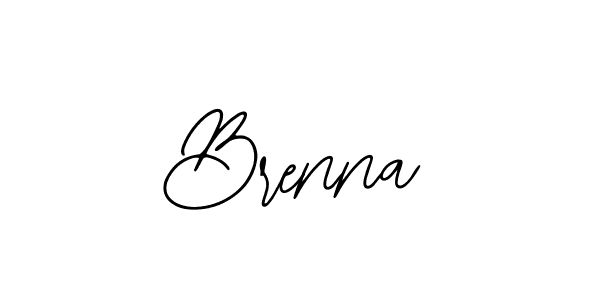 Create a beautiful signature design for name Brenna. With this signature (Bearetta-2O07w) fonts, you can make a handwritten signature for free. Brenna signature style 12 images and pictures png