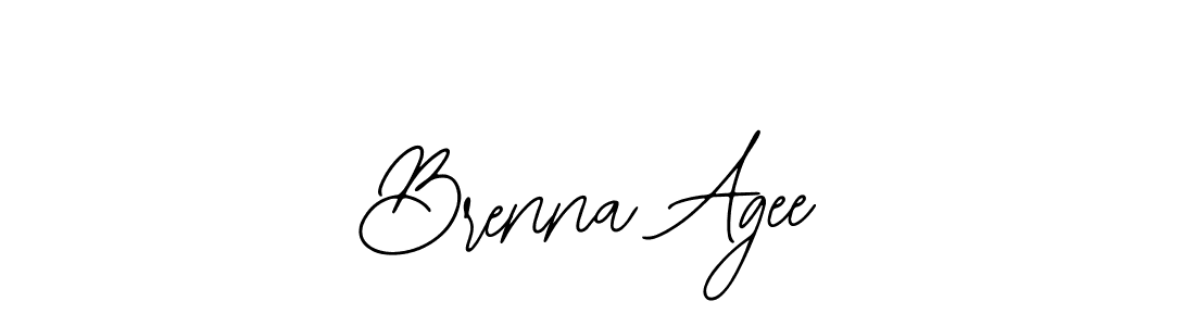 How to make Brenna Agee signature? Bearetta-2O07w is a professional autograph style. Create handwritten signature for Brenna Agee name. Brenna Agee signature style 12 images and pictures png