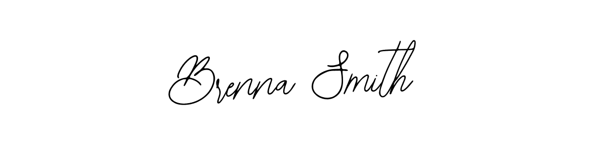 You should practise on your own different ways (Bearetta-2O07w) to write your name (Brenna Smith) in signature. don't let someone else do it for you. Brenna Smith signature style 12 images and pictures png