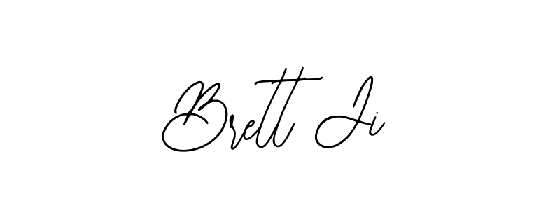 How to make Brett Ji signature? Bearetta-2O07w is a professional autograph style. Create handwritten signature for Brett Ji name. Brett Ji signature style 12 images and pictures png