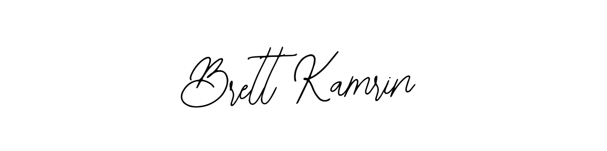 Also we have Brett Kamrin name is the best signature style. Create professional handwritten signature collection using Bearetta-2O07w autograph style. Brett Kamrin signature style 12 images and pictures png