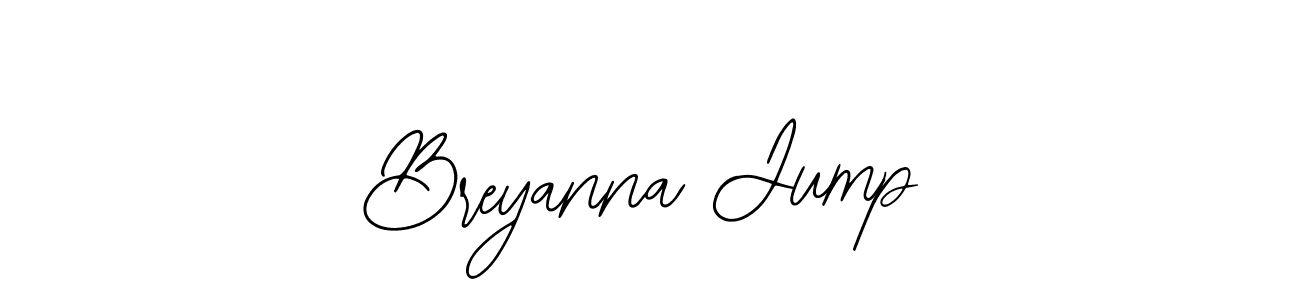 How to make Breyanna Jump signature? Bearetta-2O07w is a professional autograph style. Create handwritten signature for Breyanna Jump name. Breyanna Jump signature style 12 images and pictures png