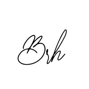 Create a beautiful signature design for name Brh. With this signature (Bearetta-2O07w) fonts, you can make a handwritten signature for free. Brh signature style 12 images and pictures png