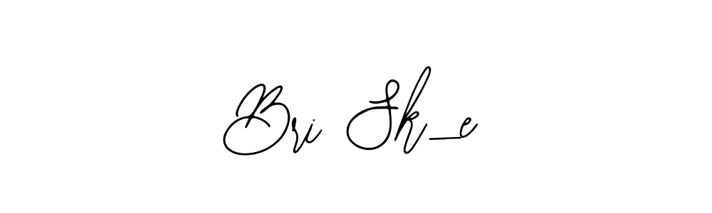 How to Draw Bri Sk—e signature style? Bearetta-2O07w is a latest design signature styles for name Bri Sk—e. Bri Sk—e signature style 12 images and pictures png