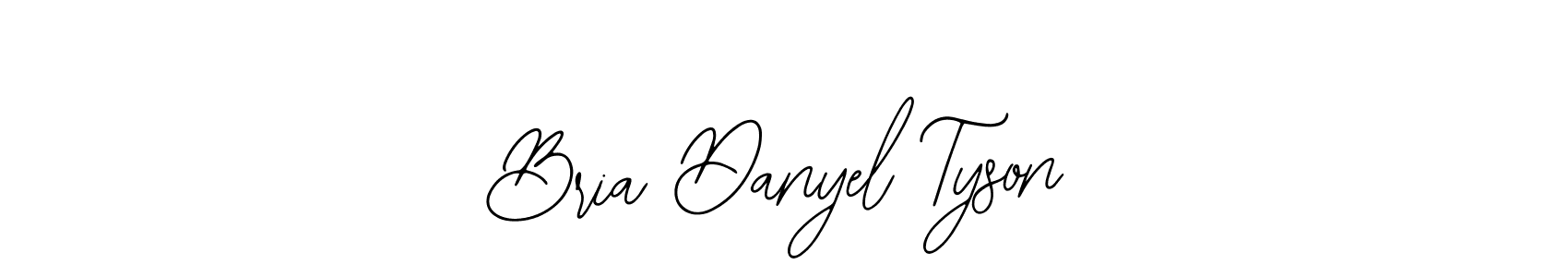 Also You can easily find your signature by using the search form. We will create Bria Danyel Tyson name handwritten signature images for you free of cost using Bearetta-2O07w sign style. Bria Danyel Tyson signature style 12 images and pictures png
