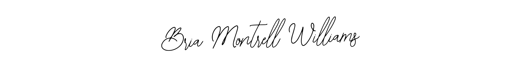 You can use this online signature creator to create a handwritten signature for the name Bria Montrell Williams. This is the best online autograph maker. Bria Montrell Williams signature style 12 images and pictures png