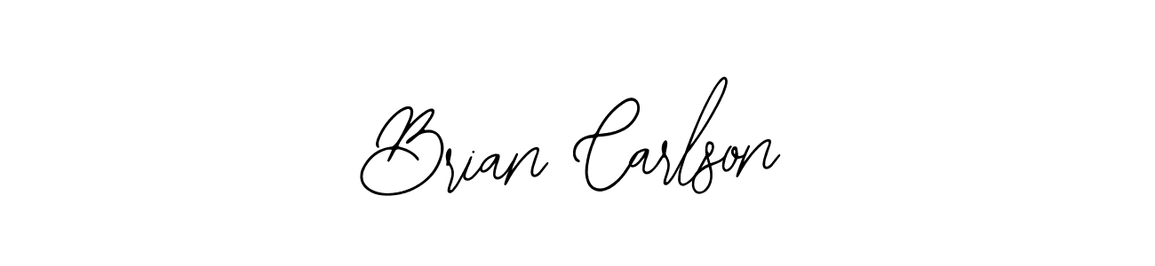How to make Brian Carlson name signature. Use Bearetta-2O07w style for creating short signs online. This is the latest handwritten sign. Brian Carlson signature style 12 images and pictures png