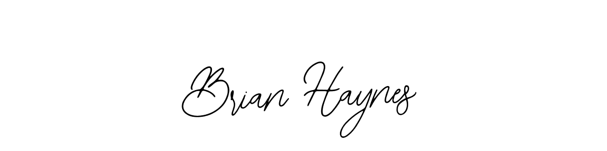 Brian Haynes stylish signature style. Best Handwritten Sign (Bearetta-2O07w) for my name. Handwritten Signature Collection Ideas for my name Brian Haynes. Brian Haynes signature style 12 images and pictures png