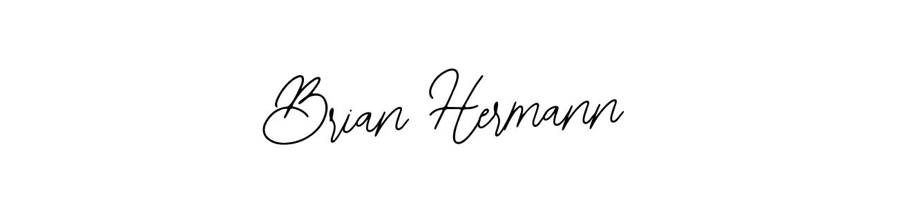 How to Draw Brian Hermann signature style? Bearetta-2O07w is a latest design signature styles for name Brian Hermann. Brian Hermann signature style 12 images and pictures png