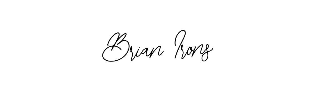 How to make Brian Irons signature? Bearetta-2O07w is a professional autograph style. Create handwritten signature for Brian Irons name. Brian Irons signature style 12 images and pictures png