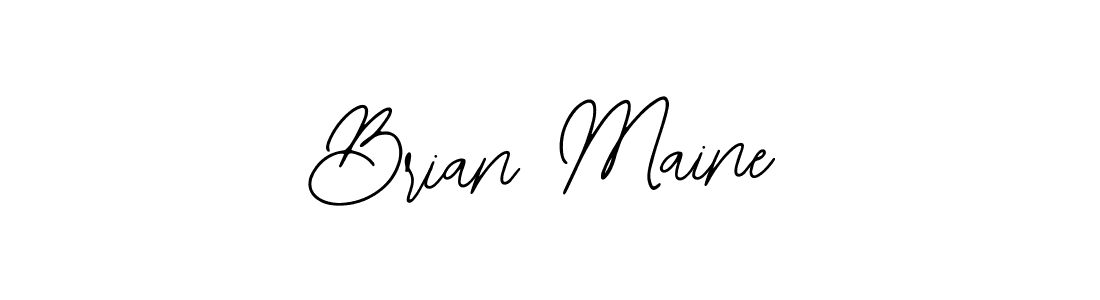 Make a beautiful signature design for name Brian Maine. Use this online signature maker to create a handwritten signature for free. Brian Maine signature style 12 images and pictures png