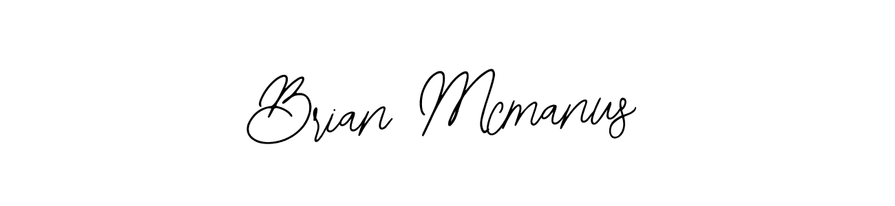 How to make Brian Mcmanus name signature. Use Bearetta-2O07w style for creating short signs online. This is the latest handwritten sign. Brian Mcmanus signature style 12 images and pictures png