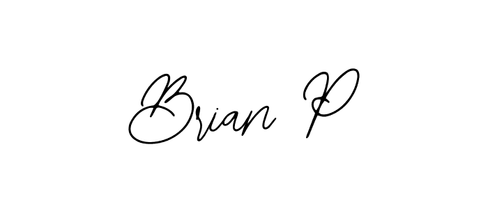 Also You can easily find your signature by using the search form. We will create Brian P name handwritten signature images for you free of cost using Bearetta-2O07w sign style. Brian P signature style 12 images and pictures png
