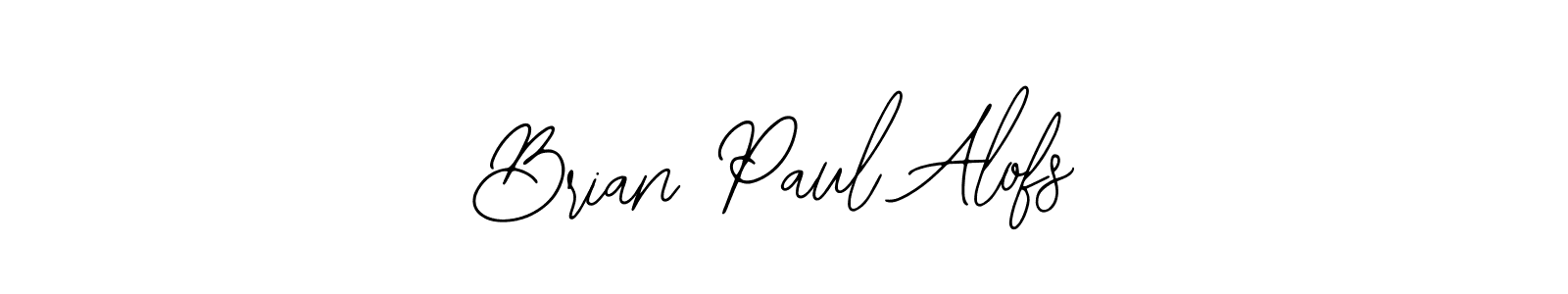 Best and Professional Signature Style for Brian Paul Alofs. Bearetta-2O07w Best Signature Style Collection. Brian Paul Alofs signature style 12 images and pictures png