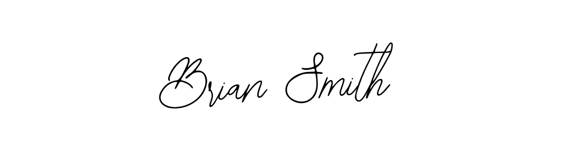 How to make Brian Smith name signature. Use Bearetta-2O07w style for creating short signs online. This is the latest handwritten sign. Brian Smith signature style 12 images and pictures png
