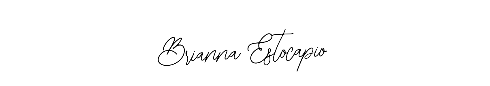 Make a beautiful signature design for name Brianna Estocapio. Use this online signature maker to create a handwritten signature for free. Brianna Estocapio signature style 12 images and pictures png