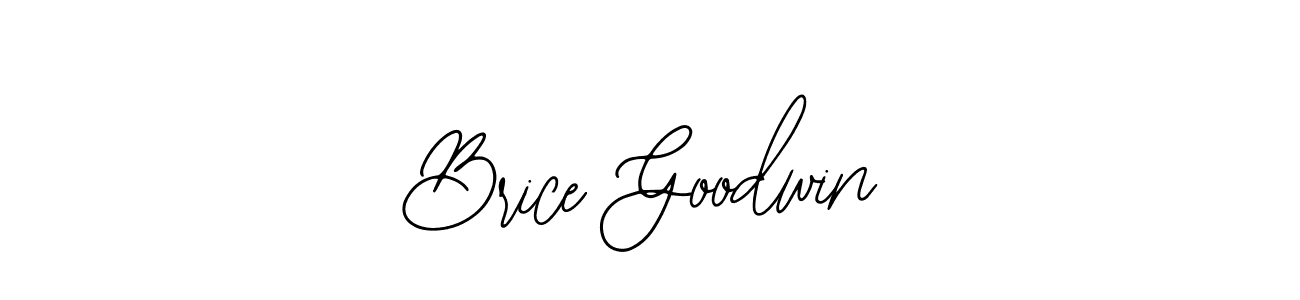 This is the best signature style for the Brice Goodwin name. Also you like these signature font (Bearetta-2O07w). Mix name signature. Brice Goodwin signature style 12 images and pictures png