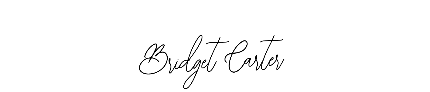 You should practise on your own different ways (Bearetta-2O07w) to write your name (Bridget Carter) in signature. don't let someone else do it for you. Bridget Carter signature style 12 images and pictures png