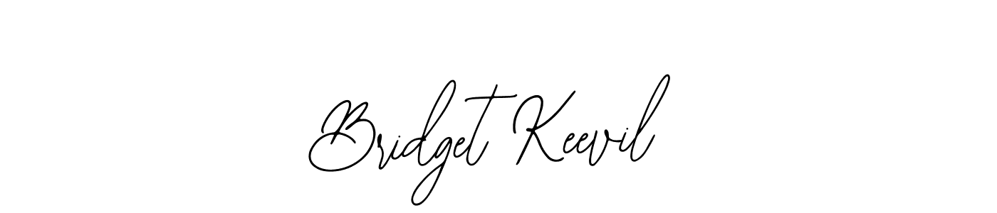 You should practise on your own different ways (Bearetta-2O07w) to write your name (Bridget Keevil) in signature. don't let someone else do it for you. Bridget Keevil signature style 12 images and pictures png