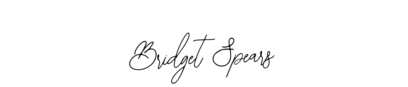 You should practise on your own different ways (Bearetta-2O07w) to write your name (Bridget Spears) in signature. don't let someone else do it for you. Bridget Spears signature style 12 images and pictures png