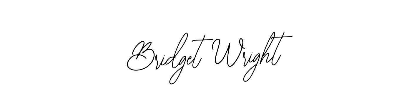 Similarly Bearetta-2O07w is the best handwritten signature design. Signature creator online .You can use it as an online autograph creator for name Bridget Wright. Bridget Wright signature style 12 images and pictures png