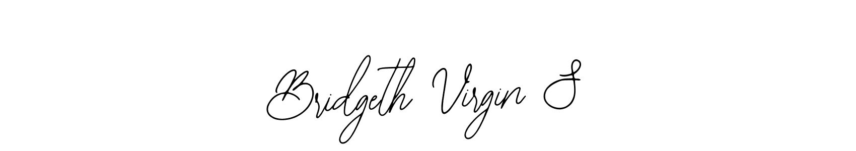Also You can easily find your signature by using the search form. We will create Bridgeth Virgin S name handwritten signature images for you free of cost using Bearetta-2O07w sign style. Bridgeth Virgin S signature style 12 images and pictures png