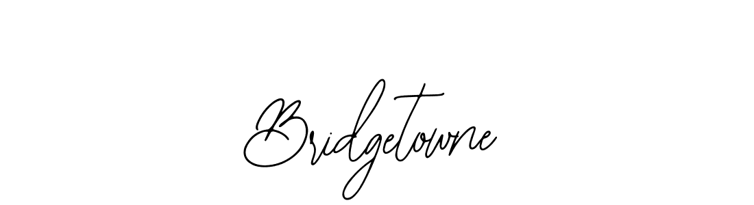How to Draw Bridgetowne signature style? Bearetta-2O07w is a latest design signature styles for name Bridgetowne. Bridgetowne signature style 12 images and pictures png