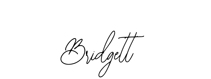 Here are the top 10 professional signature styles for the name Bridgett. These are the best autograph styles you can use for your name. Bridgett signature style 12 images and pictures png