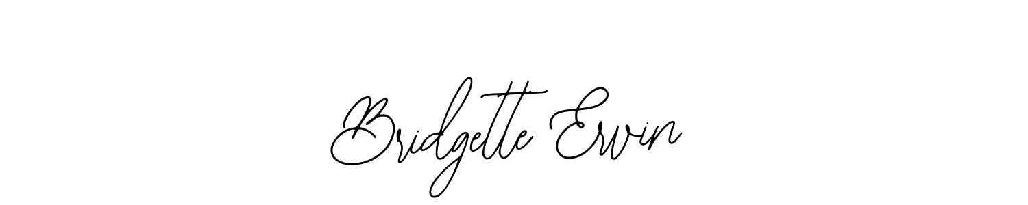 Make a short Bridgette Ervin signature style. Manage your documents anywhere anytime using Bearetta-2O07w. Create and add eSignatures, submit forms, share and send files easily. Bridgette Ervin signature style 12 images and pictures png