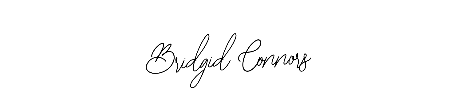 How to make Bridgid Connors signature? Bearetta-2O07w is a professional autograph style. Create handwritten signature for Bridgid Connors name. Bridgid Connors signature style 12 images and pictures png