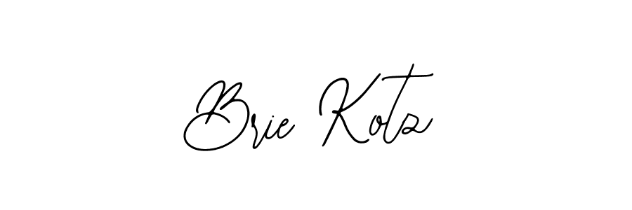 Brie Kotz stylish signature style. Best Handwritten Sign (Bearetta-2O07w) for my name. Handwritten Signature Collection Ideas for my name Brie Kotz. Brie Kotz signature style 12 images and pictures png