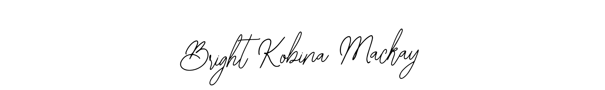 Similarly Bearetta-2O07w is the best handwritten signature design. Signature creator online .You can use it as an online autograph creator for name Bright Kobina Mackay. Bright Kobina Mackay signature style 12 images and pictures png