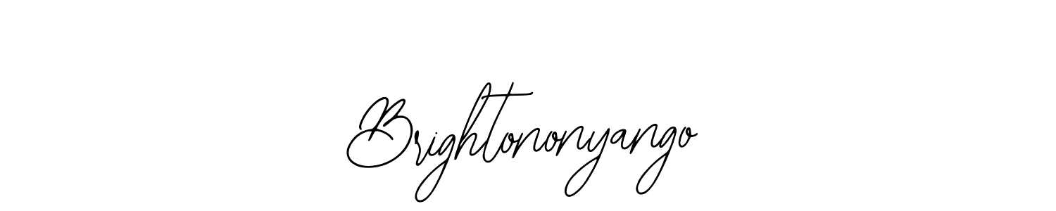 Make a beautiful signature design for name Brightononyango. Use this online signature maker to create a handwritten signature for free. Brightononyango signature style 12 images and pictures png