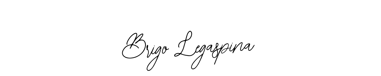 Also we have Brigo Legaspina name is the best signature style. Create professional handwritten signature collection using Bearetta-2O07w autograph style. Brigo Legaspina signature style 12 images and pictures png