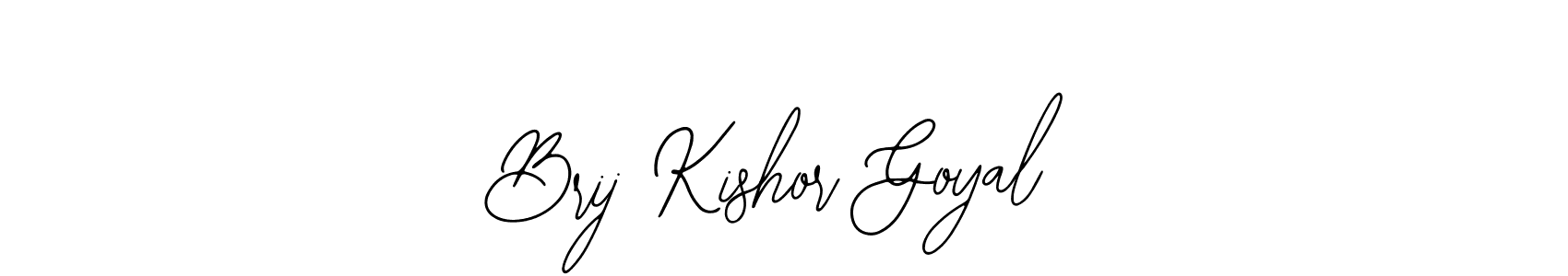 Also You can easily find your signature by using the search form. We will create Brij Kishor Goyal name handwritten signature images for you free of cost using Bearetta-2O07w sign style. Brij Kishor Goyal signature style 12 images and pictures png