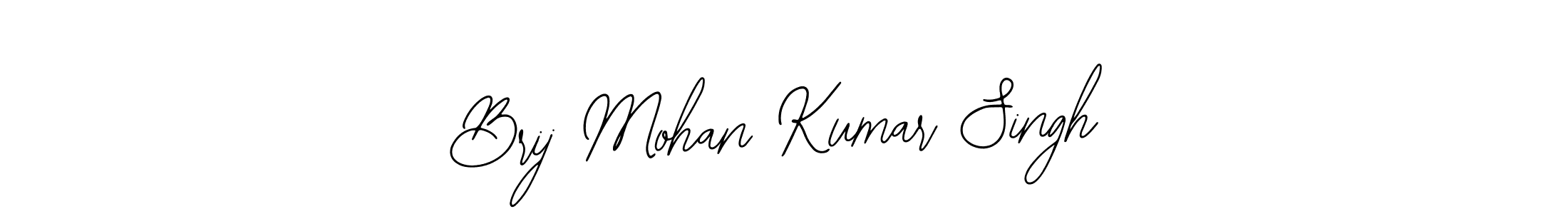 Make a beautiful signature design for name Brij Mohan Kumar Singh. With this signature (Bearetta-2O07w) style, you can create a handwritten signature for free. Brij Mohan Kumar Singh signature style 12 images and pictures png