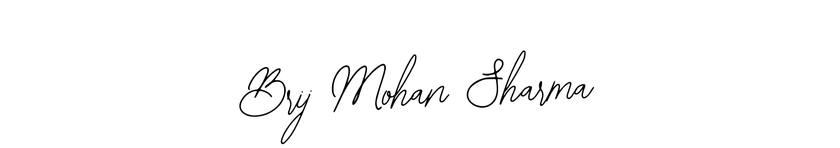 Similarly Bearetta-2O07w is the best handwritten signature design. Signature creator online .You can use it as an online autograph creator for name Brij Mohan Sharma. Brij Mohan Sharma signature style 12 images and pictures png