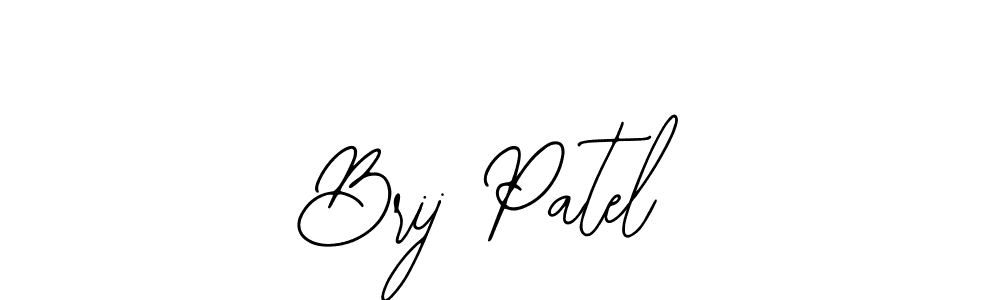 Also we have Brij Patel name is the best signature style. Create professional handwritten signature collection using Bearetta-2O07w autograph style. Brij Patel signature style 12 images and pictures png