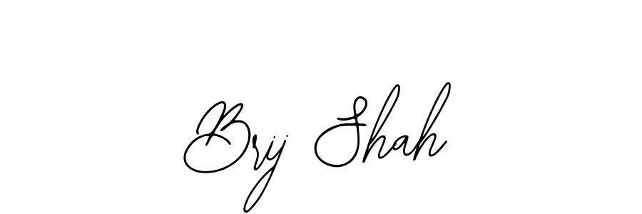 Make a beautiful signature design for name Brij Shah. Use this online signature maker to create a handwritten signature for free. Brij Shah signature style 12 images and pictures png