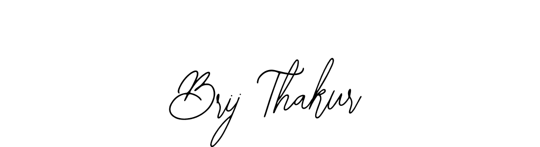 Make a beautiful signature design for name Brij Thakur. With this signature (Bearetta-2O07w) style, you can create a handwritten signature for free. Brij Thakur signature style 12 images and pictures png