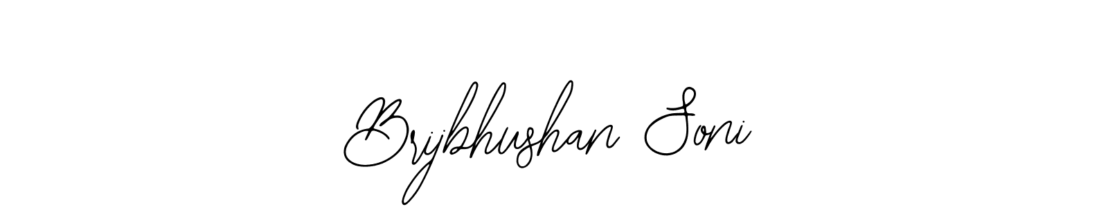 Also we have Brijbhushan Soni name is the best signature style. Create professional handwritten signature collection using Bearetta-2O07w autograph style. Brijbhushan Soni signature style 12 images and pictures png